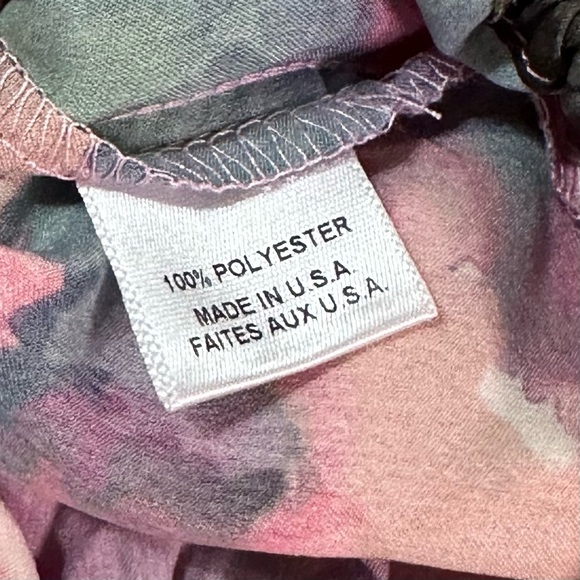 NEW MISA Los Angeles AMAN TOP Sz M Watermelon Tourmaline Cropped - Picture 6 of 9